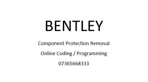 Bentley Component Protection Removal